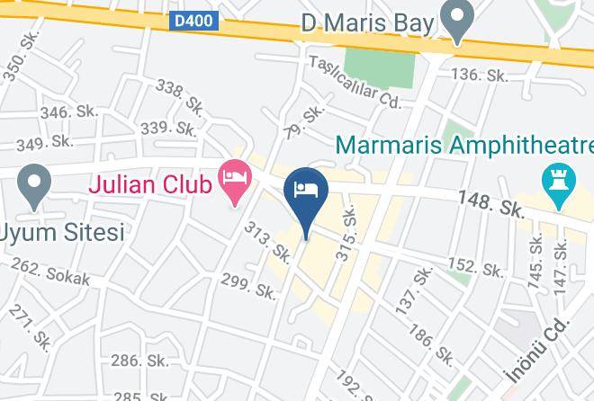 Marmaris - Melay Otel Maps