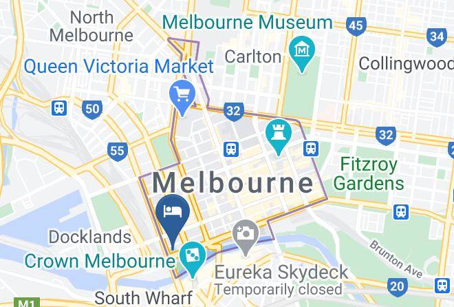 Melbourne - Melbourne Central Yha Maps