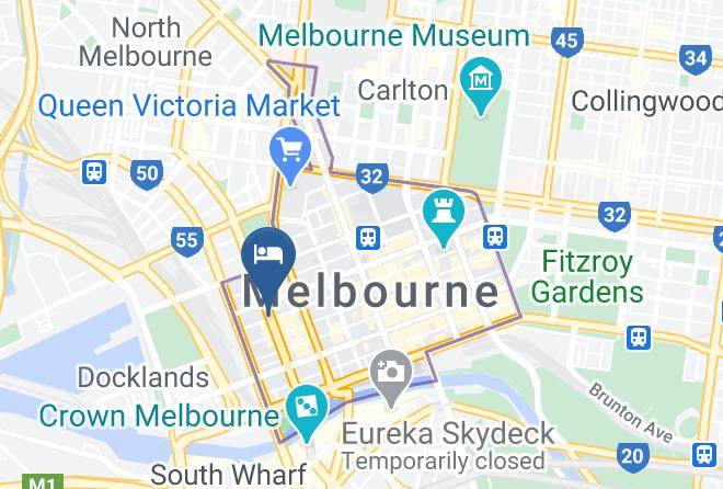 Melbourne - Melbourne City Backpackers Maps