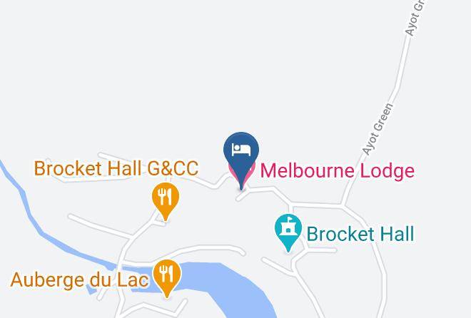 Herts - Melbourne Lodge Maps