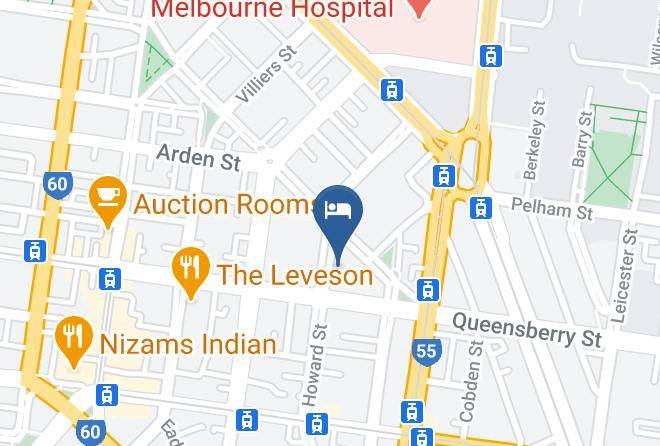 Melbourne - Melbourne Metro Yha Maps