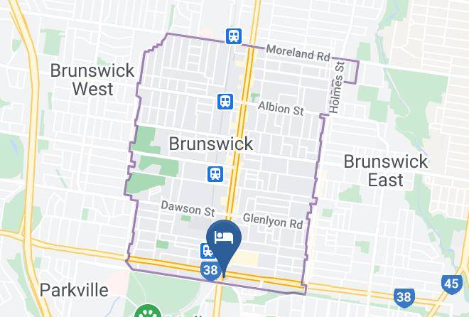 Moreland - Melbourne's Princes Park Motor Inn Maps