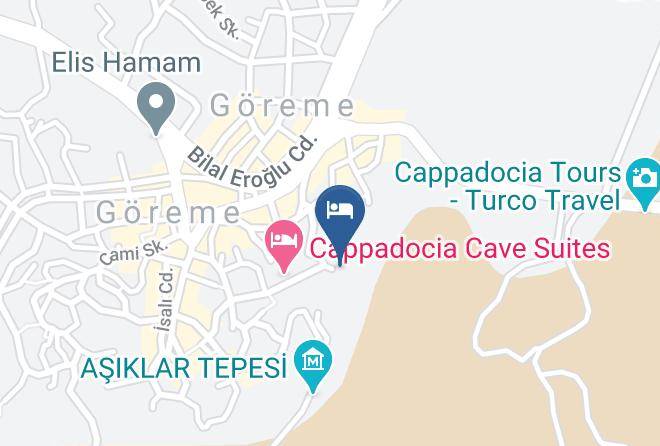 Goreme - Melek Cave Hotel Maps