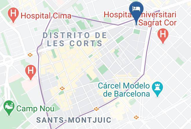Barcelona - Melia Barcelona Sarria Maps
