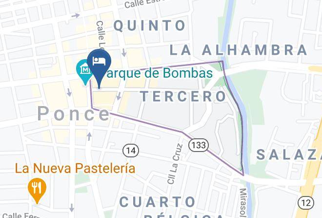 Ponce - Melia Century Hotel Maps