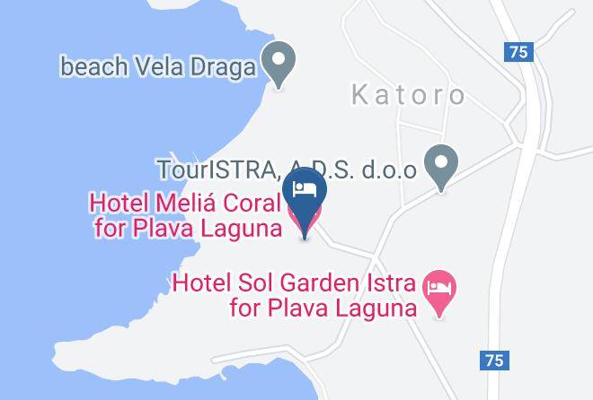 Umag - Melia Coral Maps
