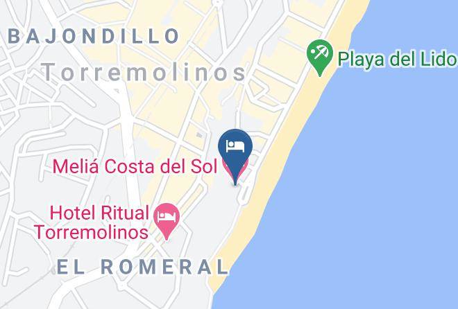 Malaga - Melia Costa Del Sol Maps