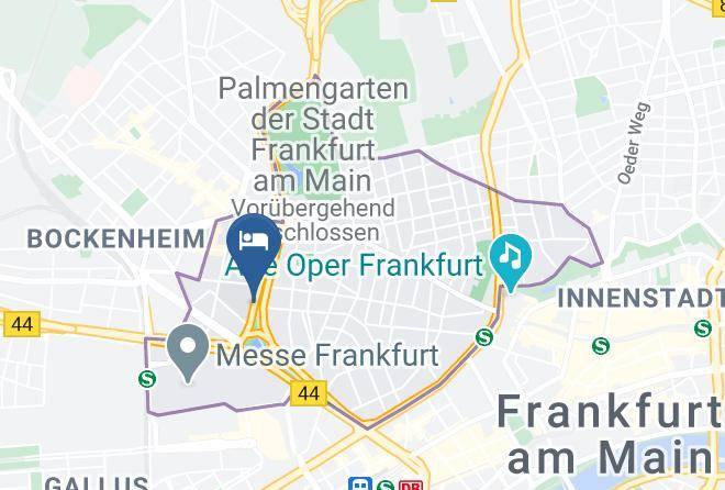 Frankfurt Am Main - Melia Frankfurt City Maps