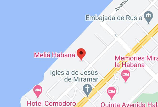 Playa - Melia Habana Hotel Maps