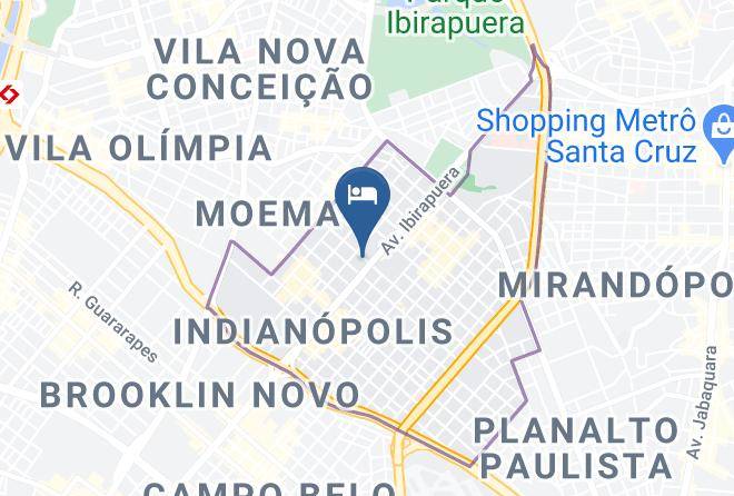 Sao Paulo Moema - Melia Ibirapuera Maps