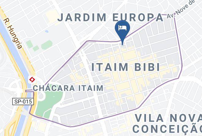 Sao Paulo Itaim Bibi - Melia Jardim Europa Maps