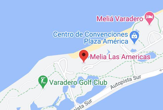 Melia Las Americas Map