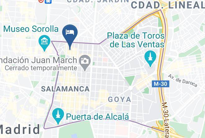 Madrid - Melia Madrid Serrano Maps