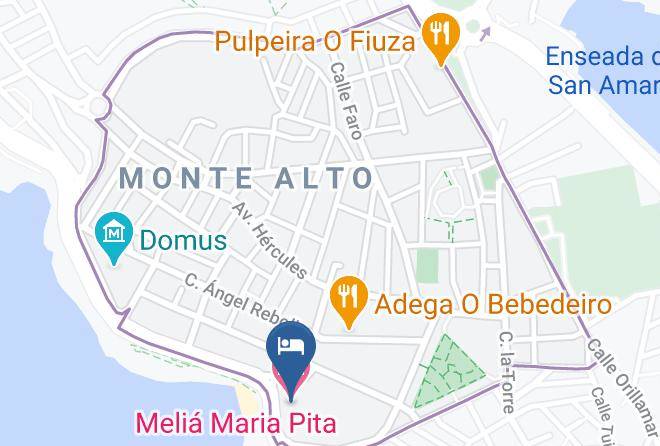 Melia Maria Pita Map