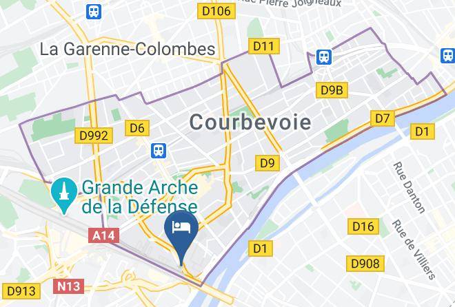 Hauts De Seine - Melia Paris La Defense Maps