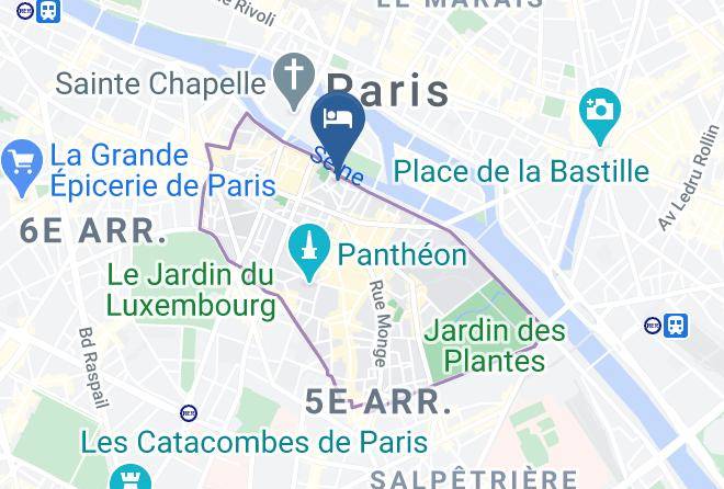Paris - Melia Paris Notre Dame Maps