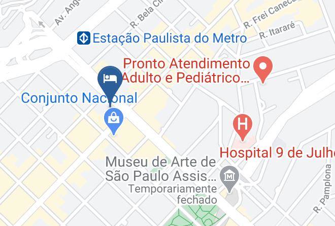 Sao Paulo Cerqueira Cesar - Melia Paulista Maps