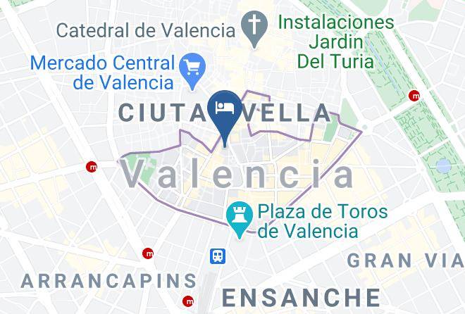 Valencia - Melia Plaza Maps