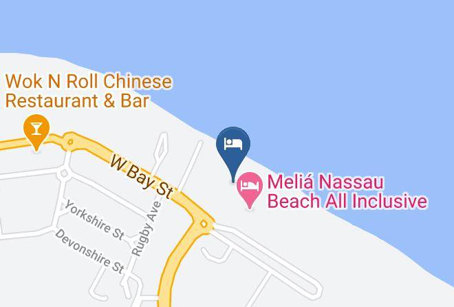 Melia Nassau Beach Map