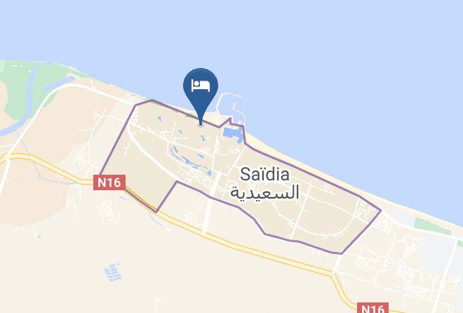 Oriental - Radisson Blu Resort Saidia Beach Maps