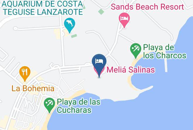 Las Palmas - Melia Salinas Maps