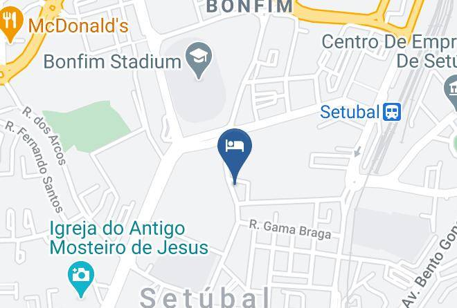 Santa Maria Da Graca - Melia Setubal Maps