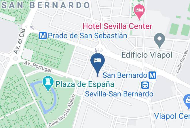 Melia Sevilla Map