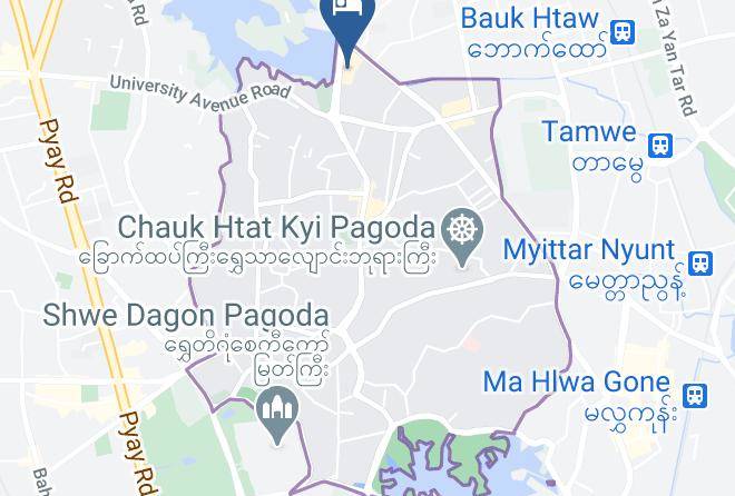 Yangon West - Melia Yangon Maps