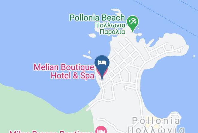 Milos - Melian Boutique Hotel & Spa Milos Maps