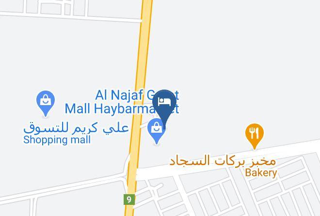 Najaf - Melian Hotel Maps