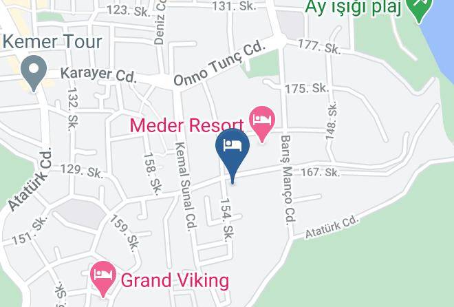 Kemer - Iko Garden Resort Maps