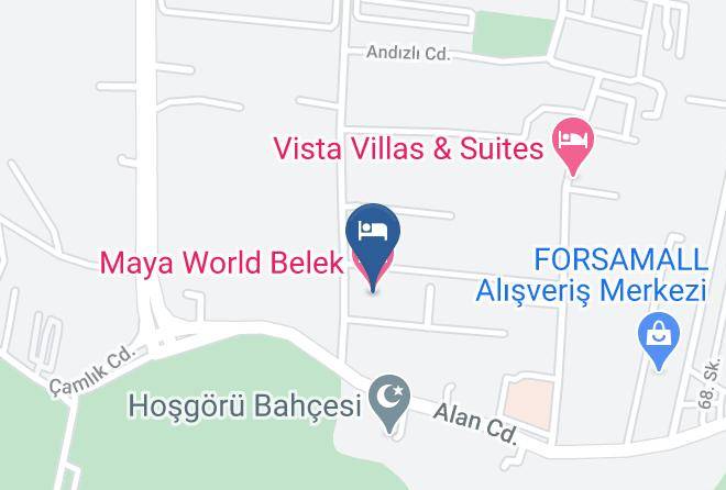 Belek - Amon Hotels Maps