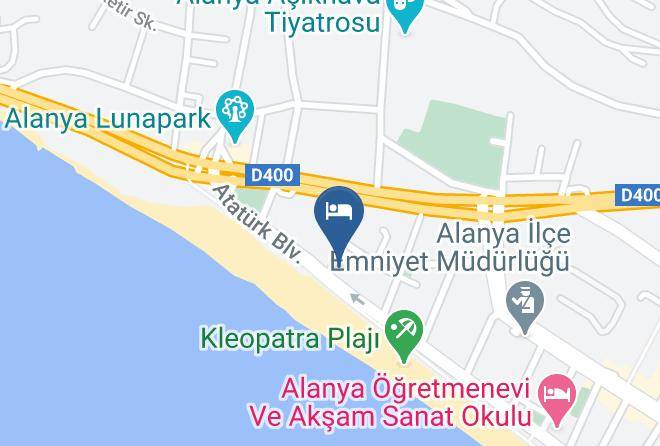 Alanya - Hotel Melissa Maps