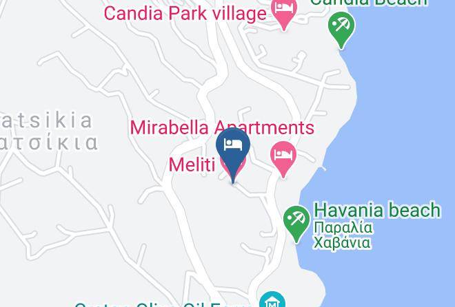 Lasithi - Meliti Hotel Maps