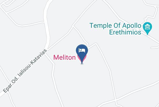 Dodecanese - Meliton Hotel Maps