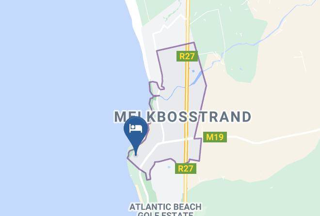 City Of Cape Town - Melkbos Holiday Accommodation Maps