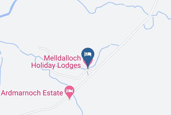 Argyll And Bute - Melldalloch Holiday Lodges Maps