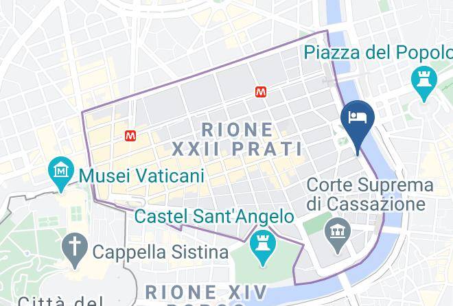 Rome - Mellini Palace Suites Maps