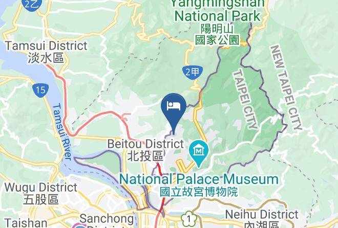 T Aipei Shih Lin District - Mellow Fields Hotel Maps