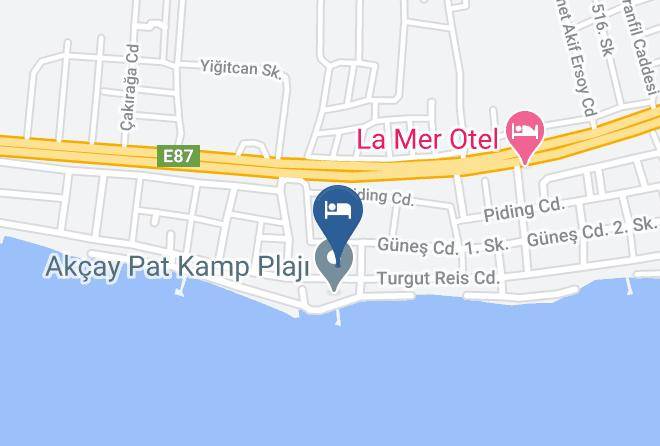 Edremit - Melodi Butik Otel Maps