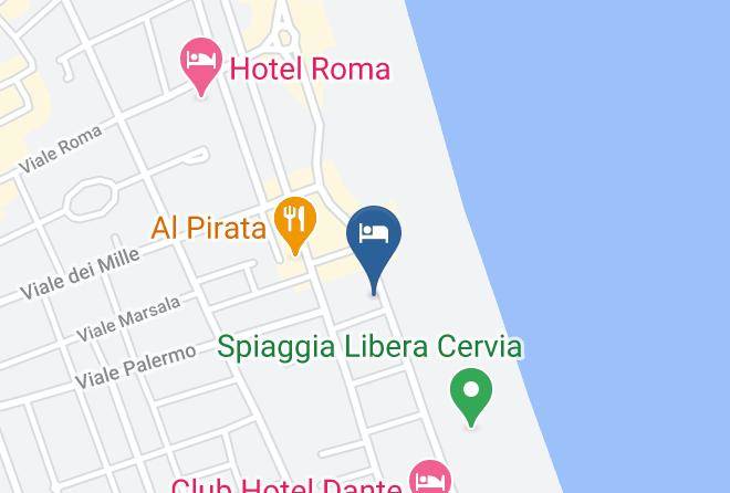Ravenna - Melody Hotel Maps