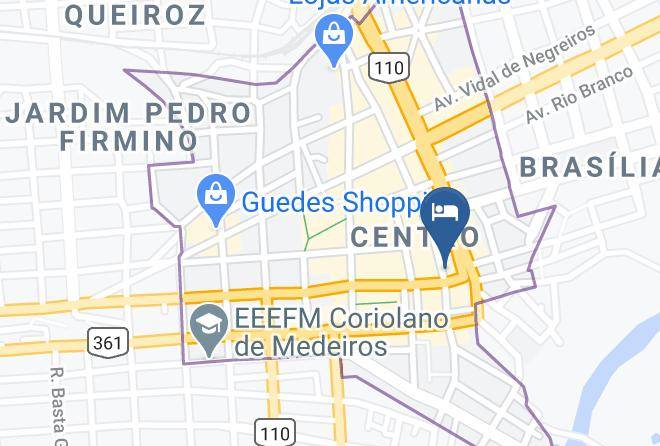 Patos - Melquiades Hotel Maps