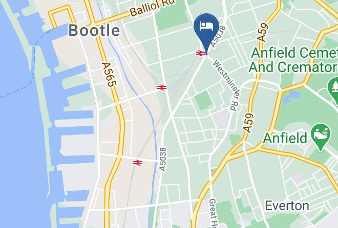 Liverpool - Melrose Abbey Hotel Maps