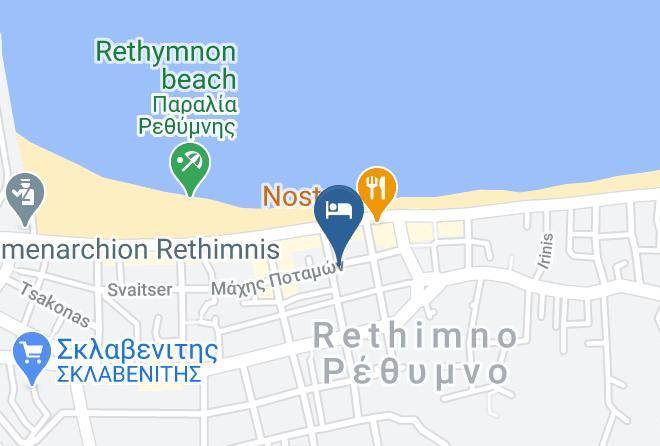 Rethimni - Melrose Hotel Rethymno Maps
