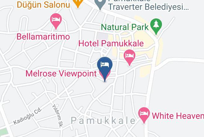 Pamukkale - Melrose Viewpoint Hotel Maps