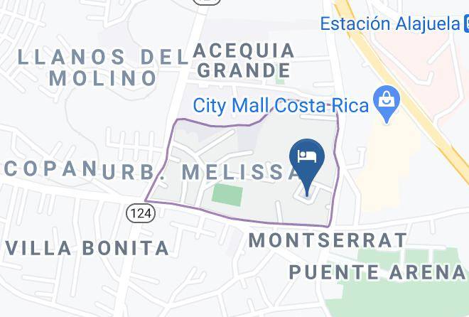 San Antonio - Melrost Bed And Breakfast Maps
