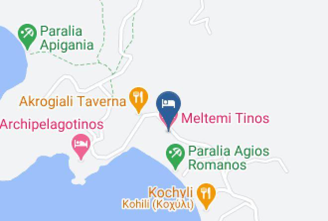 Tinos - Meltemi Tinos Maps
