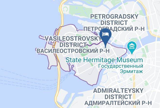 Saint Petersburg - Meltzer Hotel Maps