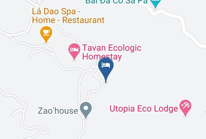 Sa Pa District - Mely Wow Sapa Homestay Maps