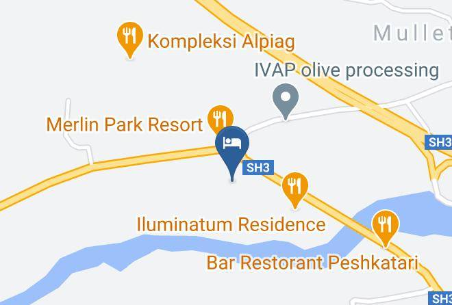 Tirana - Mema Resort Maps